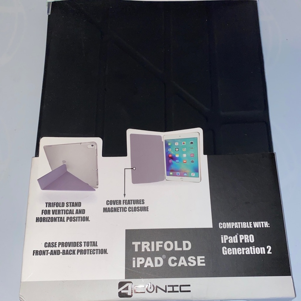 Aconic trifold iPad case iPad Pro generation two